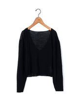 enrica | 細番手ウール VネックプルオーバーKNIT 269