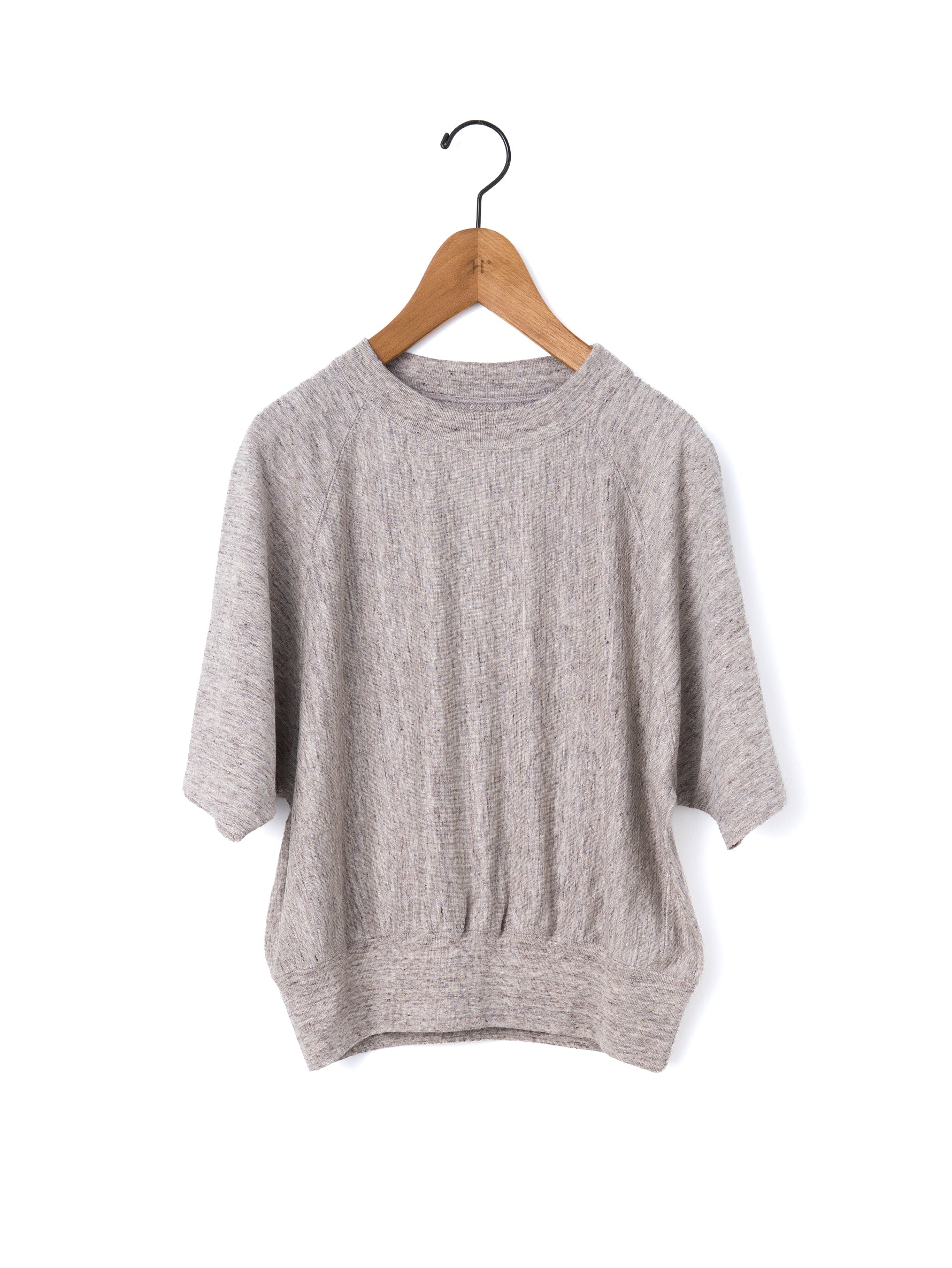 BATONER | BELGIAN LINEN URAKE SHORT SLEEVE BN-26SL-036