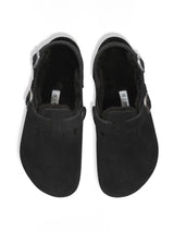 BIRKENSTOCK | トキオシアリングスエードファーサンダル Tokio Shearling LEVE Black LAF 1028328