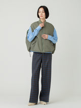 CHLOE STORA | チェック柄パンツ PANTALON OLIVER