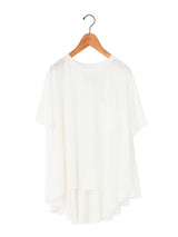 COGTHEBIGSMOKE | バックフレアTシャツ ABIGAIL TOP 8101-138-134-1