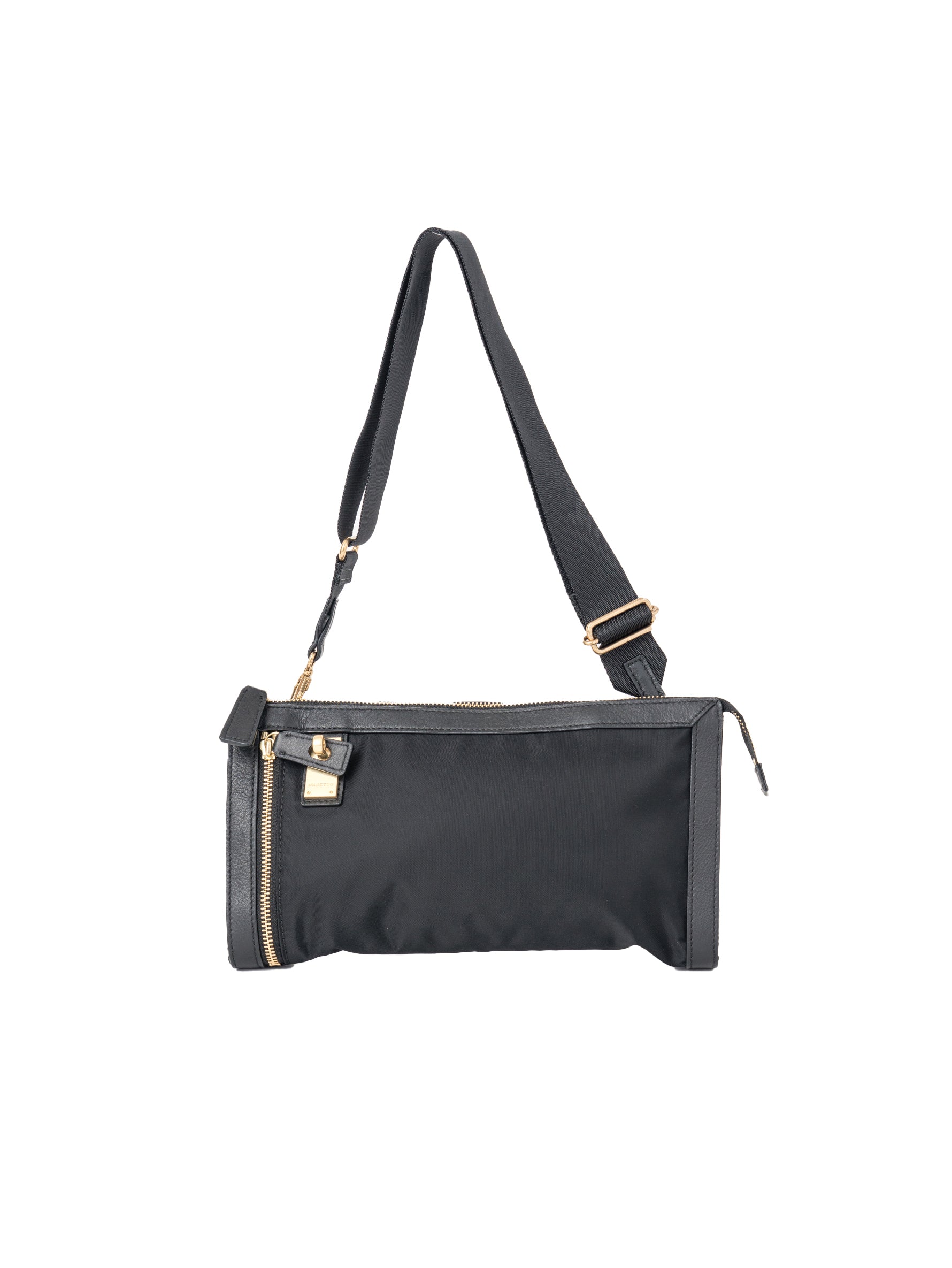 ORSETTO | 01-113-03 FORTE スクエアナイロンショルダーバッグ