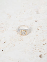 GEROCHRISTO | Ring in 18K Gold and sterling silver 20520