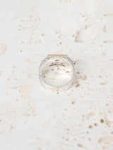 GEROCHRISTO | Ring in 18K Gold and sterling silver with Lapis 20374