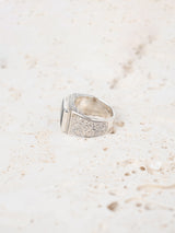 GEROCHRISTO | Ring in sterling silver Black onyx 20343