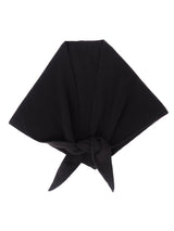 ASAUCE MELER | シームレス トライアングル カシミヤニットストール AM25F-ST205