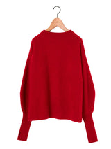 BATONER | カシミヤフォックスフィンガーホールボートネック