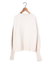 BATONER | カシミヤフォックスフィンガーホールボートネック