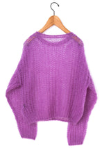 BATONER |フラッフィーモヘア ボートネック