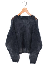 BATONER |フラッフィーモヘア ボートネック