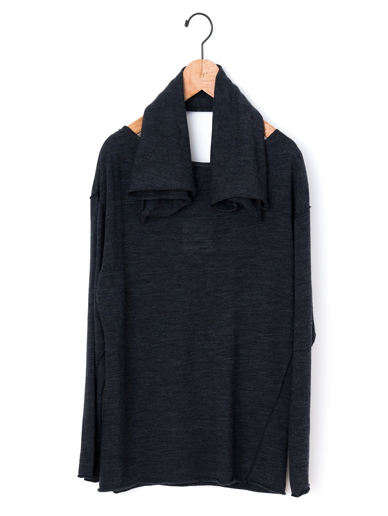 GGG | Roll Neck Long Sleeve Pull Over with Stole 02-01-1756