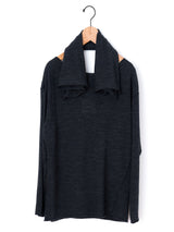 GGG | Roll Neck Long Sleeve Pull Over with Stole 02-01-1756