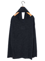 GGG | Roll Neck Long Sleeve Pull Over with Stole 02-01-1756