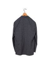 BOWTE | レッドピンストライプ ヘリンボーン ダブルブレスト テーラードジャケット