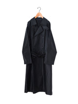 BOWTE | テクニカルコットン オーバーサイズ アンラインド トレンチコート