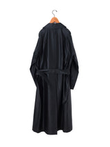 BOWTE | テクニカルコットン オーバーサイズ アンラインド トレンチコート