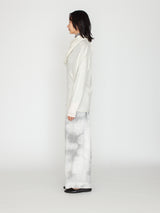 GGG | Deep V Neck Long Sleeve Pull Over with Stole 02-01-1757