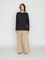 GGG | Roll Neck Long Sleeve Pull Over with Stole 02-01-1756