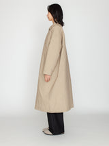 kagure | コットン中綿ステンカラーコート
