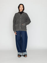 BATONER | カシミヤフォックスVカーディガン