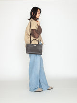 ORSETTO | 01-158-02 SCATOLA スクエアハンドバッグ