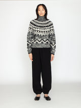 BATONER | モヘア ノルディック タートルネック BN-25FL-050