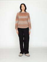 BATONER | モヘア カスリ ダイ シグネチャー ネック BN-25FL-055