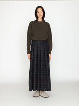 TanC TOKYO | レースチェックオーバースカート