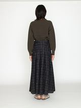 TanC TOKYO | レースチェックオーバースカート