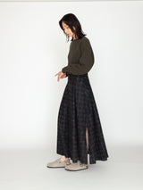 TanC TOKYO | レースチェックオーバースカート