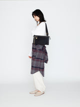 ORSETTO | 01-113-03 FORTE スクエアナイロンショルダーバッグ