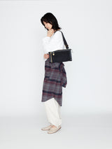 ORSETTO | 01-113-03 FORTE スクエアナイロンショルダーバッグ