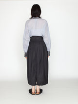 SEEALL | TUCKED SKIRT