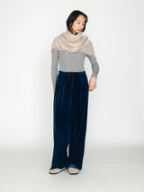 ASAUCE MELER | ファインラムエアリーソリッドウールストール AM25F-ST16