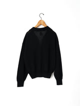 BATONER | ラミーウール スキッパーニット