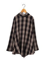 SEEALL | DRAPE HIGHNECK SHIRTS