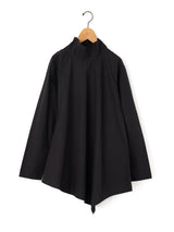 SEEALL | DRAPE HIGHNECK SHIRTS