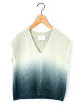 enrica | カシミヤシャギーグラデーションニットベスト KNIT149-1