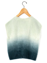 enrica | カシミヤシャギーグラデーションニットベスト KNIT149-1