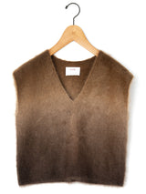 enrica | カシミヤシャギーグラデーションニットベスト KNIT149-1