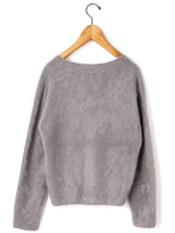 enrica | カシミヤシャギーカーディガン KNIT240