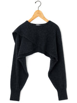 enrica | チャイニーズラクーン混ソフトタッチスリーブケープ