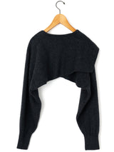 enrica | チャイニーズラクーン混ソフトタッチスリーブケープ