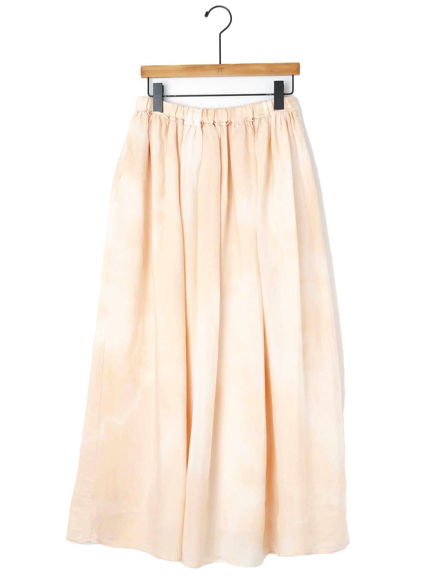 enrica | シルクサテンギャザースカート SKIRT089-3 – H+HELIOTROPE