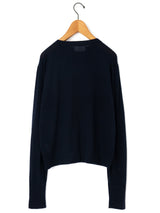 enrica | カシミヤシルク丸首プルオーバーニット