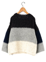 enrica | ROW WOOL Vネックプルオーバー