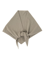 ASAUCE MELER | シームレス トライアングル カシミヤニットストール AM25F-ST205