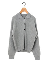 BATONER | カシミヤフォックス ポロカーディガン