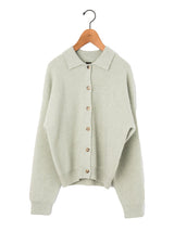 BATONER | カシミヤフォックス ポロカーディガン