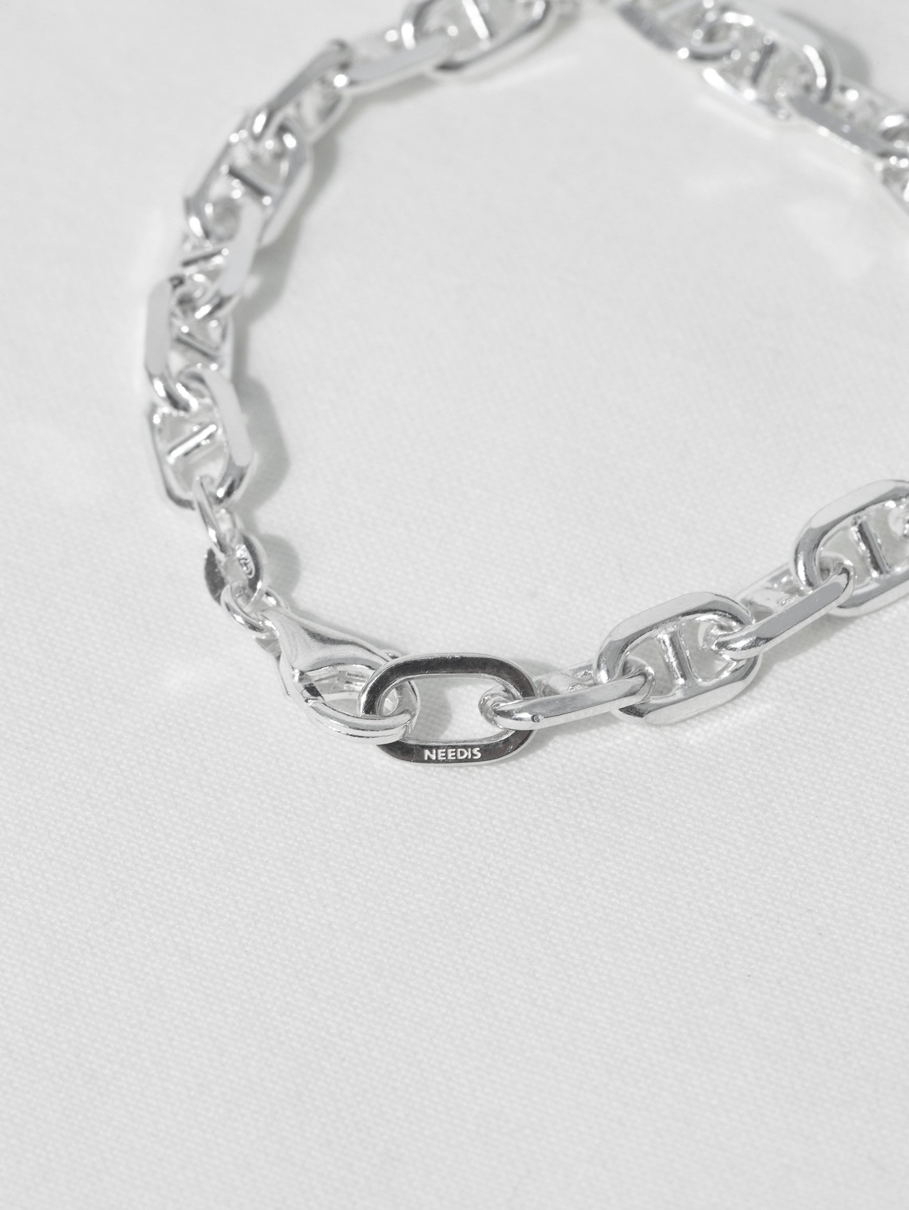 NEEDIS | Anchor Chain Bracelet SILVER925 – H+HELIOTROPE